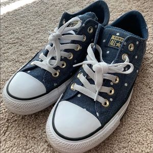 Converse Polka Dot Sneakers Size 7